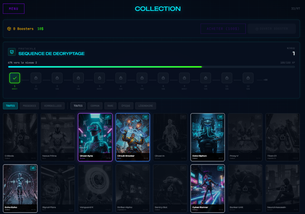 Cybernetic Syndicate TCG Gameplay